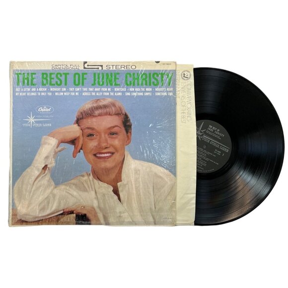 The Best Of June Christy Vinyl Record In Shrink Capitol Star Line ST-1693 LP - Picture 7 of 7